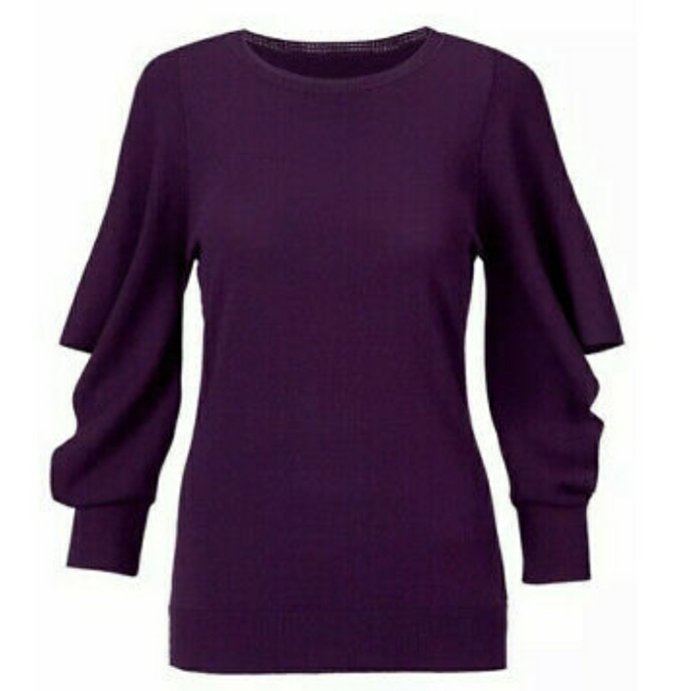 peek pullover french violet purple